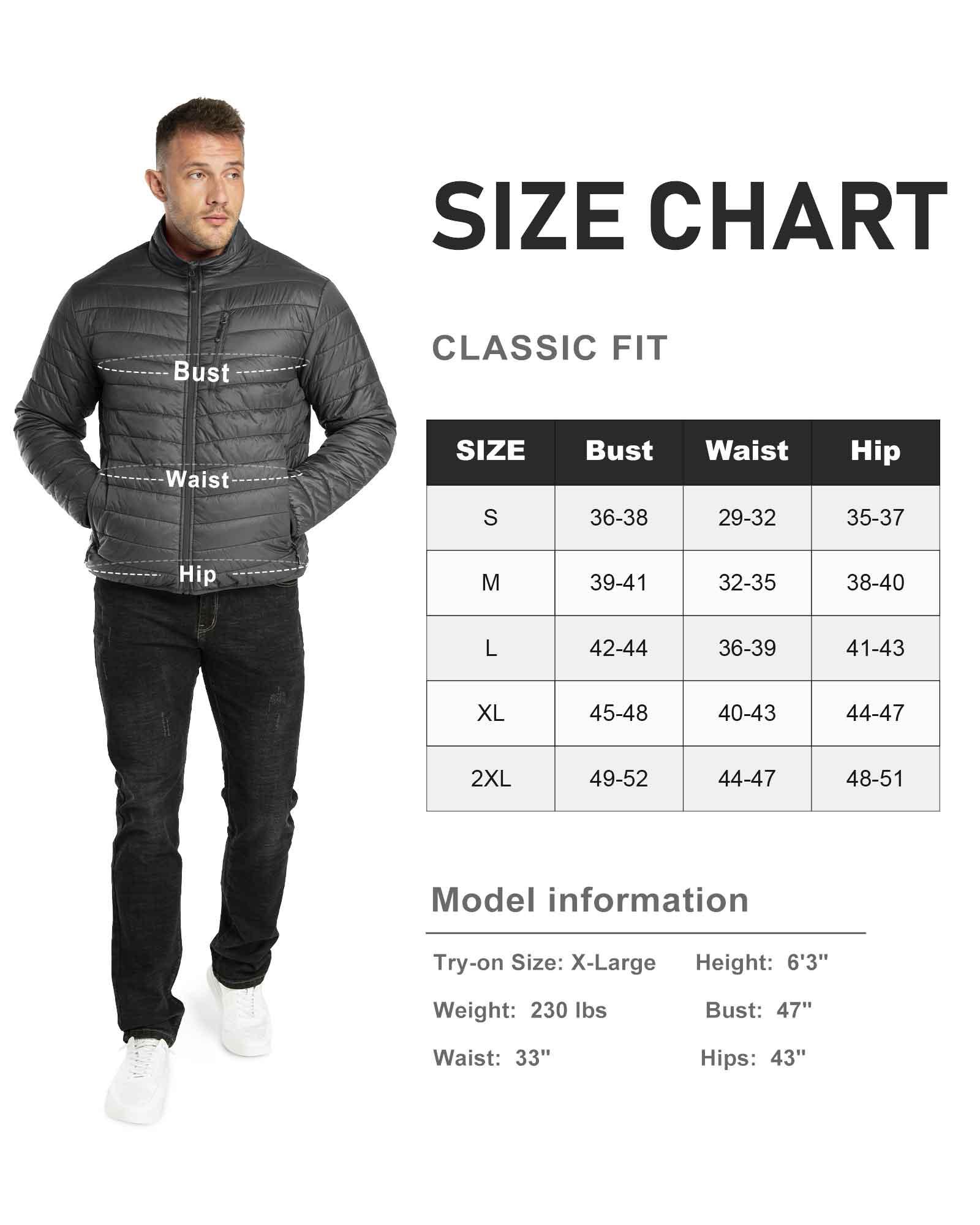 Men's Prometheus™ 1.19lb 3000mmW/P Index 3 Pockets Packable Insulated Puffer Jacket - 33,000ft