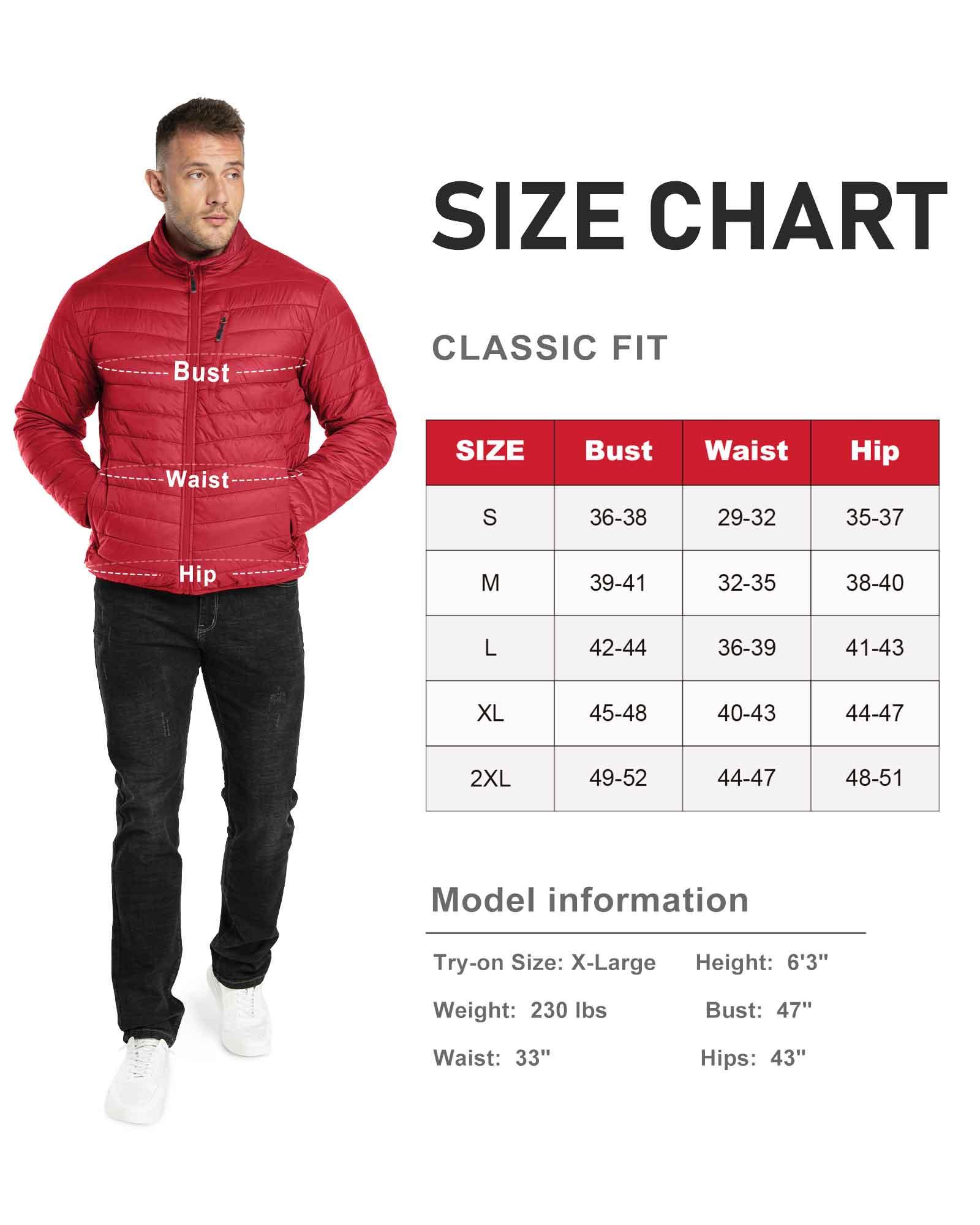 Men's Prometheus™ 1.19lb 3000mmW/P Index 3 Pockets Packable Insulated Puffer Jacket - 33,000ft