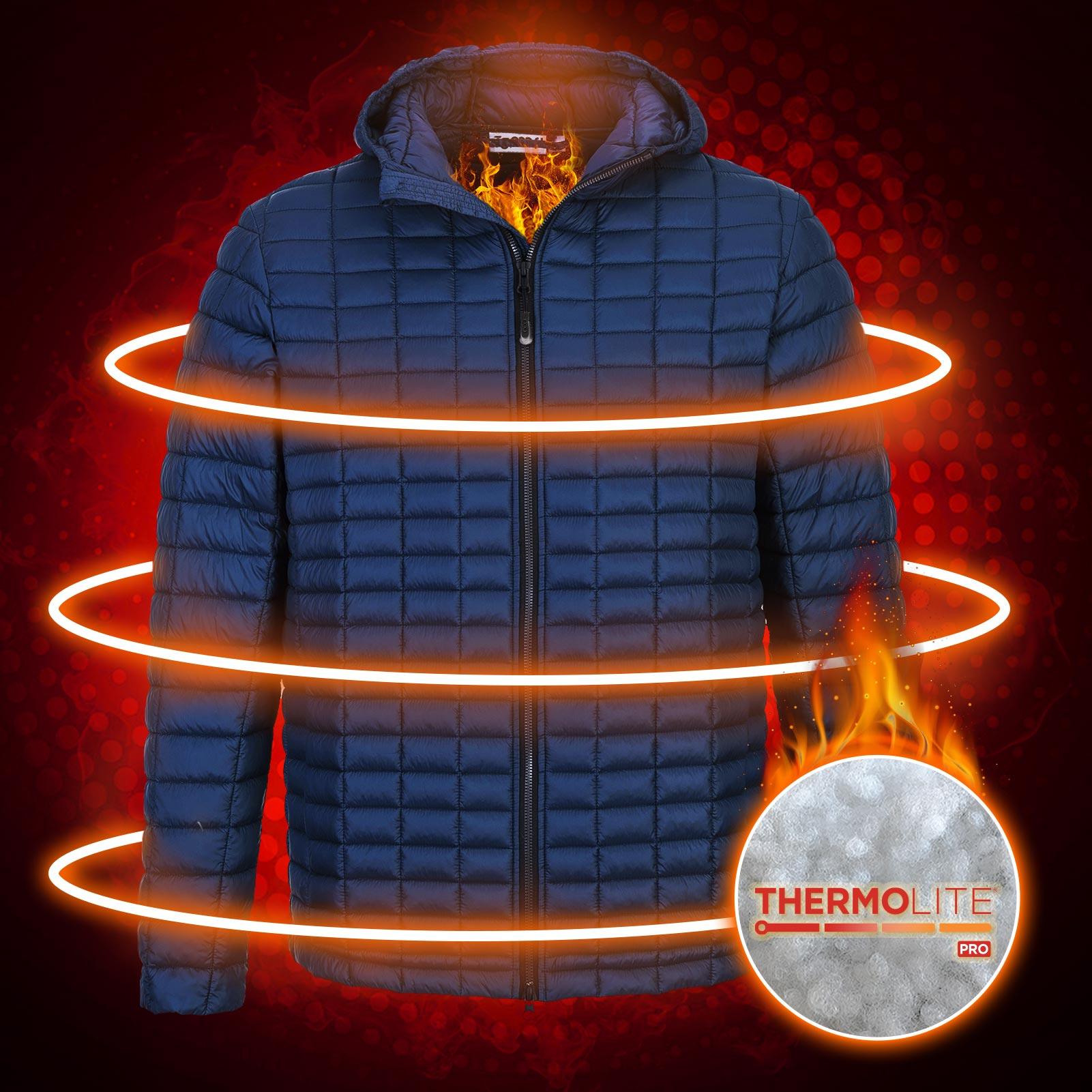 Men's 1.32lb Thermoliter™ Down Hoodie with 5 Pockets - 33,000ft