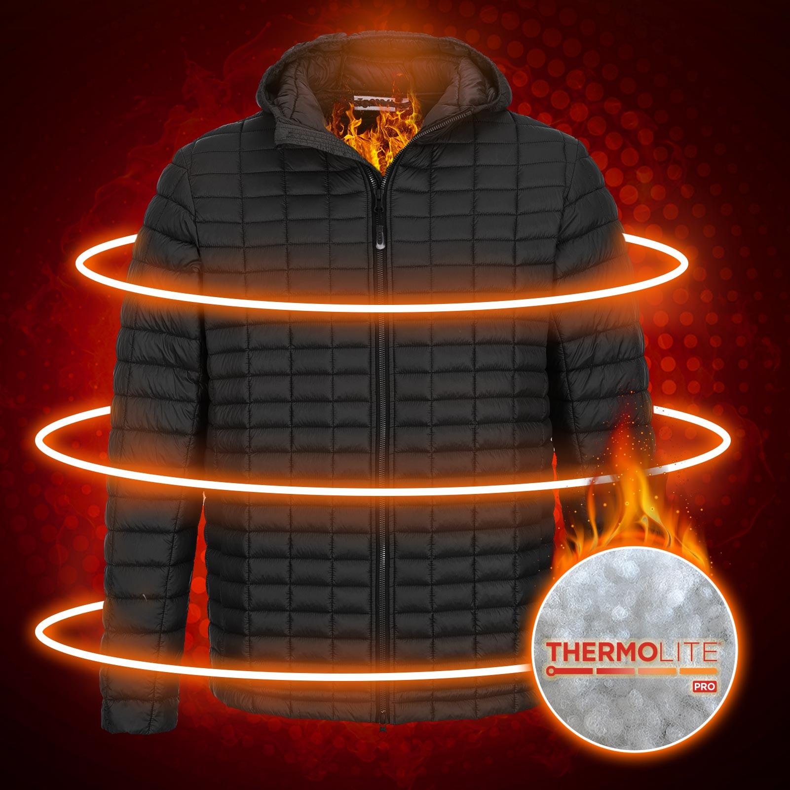Men's 1.32lb Thermoliter™ Down Hoodie with 5 Pockets - 33,000ft