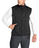 0.88lbs 10000mm Waterproof 10000 Level Breathable Men's Windproof Vest Outerwear with 6 Pockets Reoflective Design