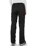 Women's Rain Pants with Reflective and Adjustable Design: 0.55 lbs 5000mm W/P Index 5000 Level Breathable