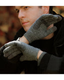 33,000ft Winter Gloves for Men - Upgraded Touch Screen Cold Weather Thermal Warm Knit Glove for Running