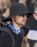 33,000ft Bucket Hat outdoors and sideline wide brim style for sun protection