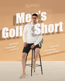 Men's 10" UPF 40+ Water-Resistant Golf Shorts with 5 Pockets