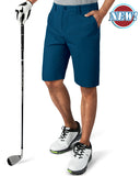 Men's 10" UPF 40+ Water-Resistant Golf Shorts with 5 Pockets