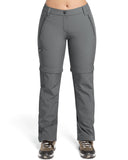 Women's Convertible Zip-Off Hiking Pants with 4 Pockets