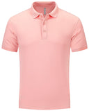 Men's Golf Polo Short Sleeve Collared T-Shirt 33,000ft