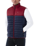Men's 0.82 lbs Packable Weatherproof Insulated Puffer Vest Outerwear with 5 Pockets 33,000ft