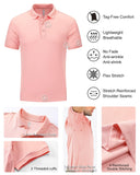 Men's Golf Polo Short Sleeve Collared T-Shirt 33,000ft