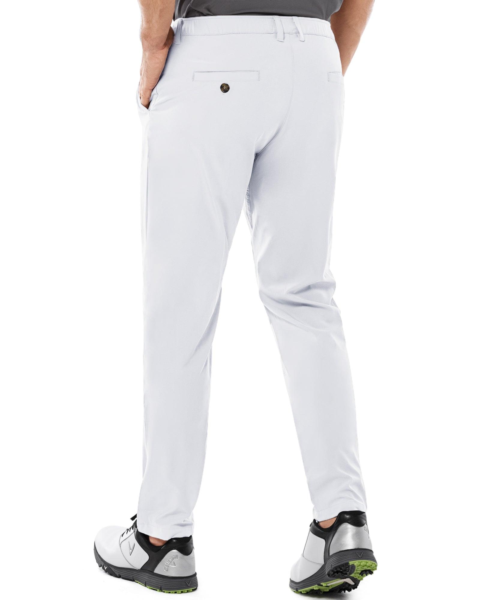 33,000ft Women's Capri Golf Pants Casual Quick Dry UPF 50+ Lightweight  Stretch Cargo Hiking Pants with Pockets Grey 8 