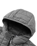 Men's Packable Thermoliter™ 3000 mm W/P Index Puffer Jacket with 5 Pockets -Attached elastic hood - 33,000ft