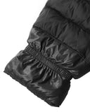 Women's Thermolite Long Hooded Puffer Jacket with 3 Pockets: 2.09 lbs/ 3000 mmH2O Index - 33,000ft