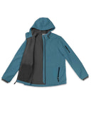 Men's Softshell Jacket Fleece Lined, Water Resistant Winter Warm Shell Jacket Coat Lightweight Outdoor Hiking - 33,000ft