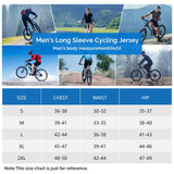 Men's Cycling Jacket Long Sleeve, Waterproof Running Bike Vest Outerwear Reflective Windproof Sleeveless Jacket 33,000ft